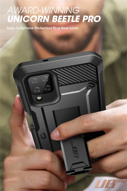 SUPCASE For Samsung Galaxy A12 Case (2020 Release) UB Pro Full-Body Rugged Holster Case Cover with B SUPCASE For Samsung Galaxy A12 Case (2020 Release) UB Pro Full-Body Rugged Holster Case Cover with B