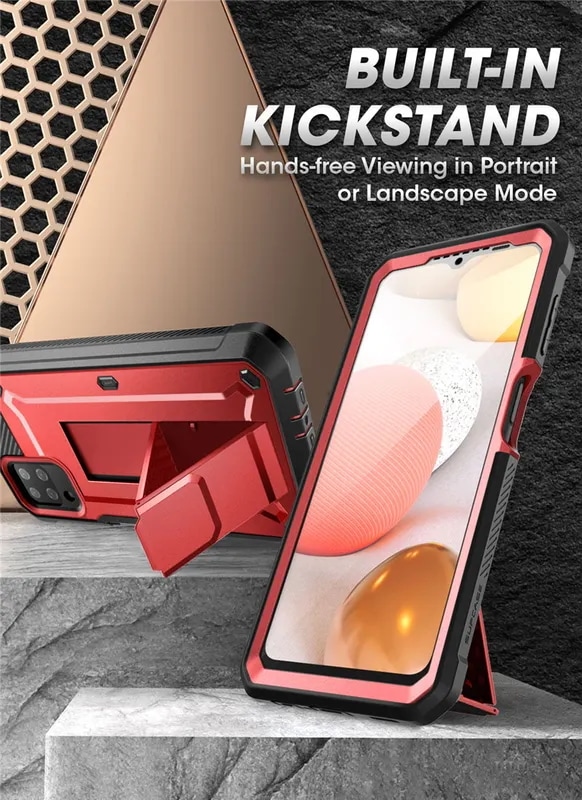 SUPCASE For Samsung Galaxy A12 Case (2020 Release) UB Pro Full-Body Rugged Holster Case Cover with B SUPCASE For Samsung Galaxy A12 Case (2020 Release) UB Pro Full-Body Rugged Holster Case Cover with B