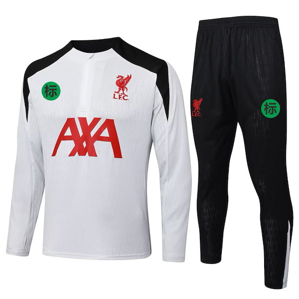 25-26 シーズン リバプール ロングスリーブ 上下セット Qoo10] 25-26 シーズン リバプール ロング