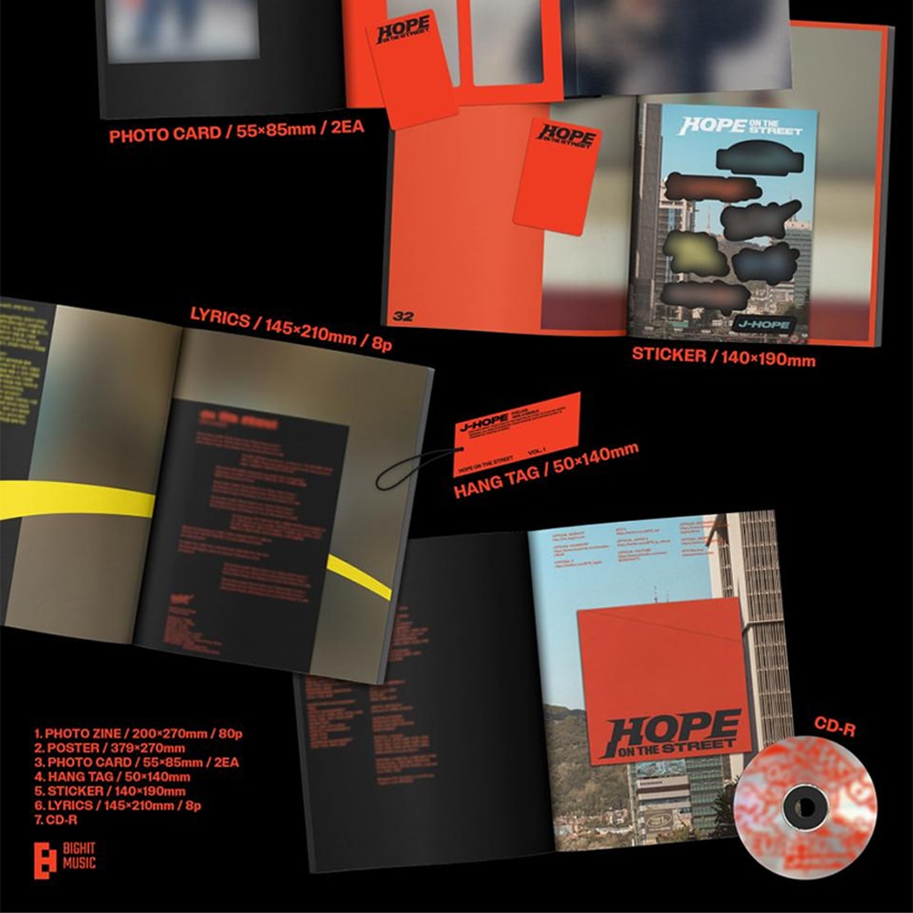 HOPE ON THE STREET VOL.1 Weverse 特典 weverse特典付き】J-HOPE HOPE ON THE STREET VOL.1 (weverse