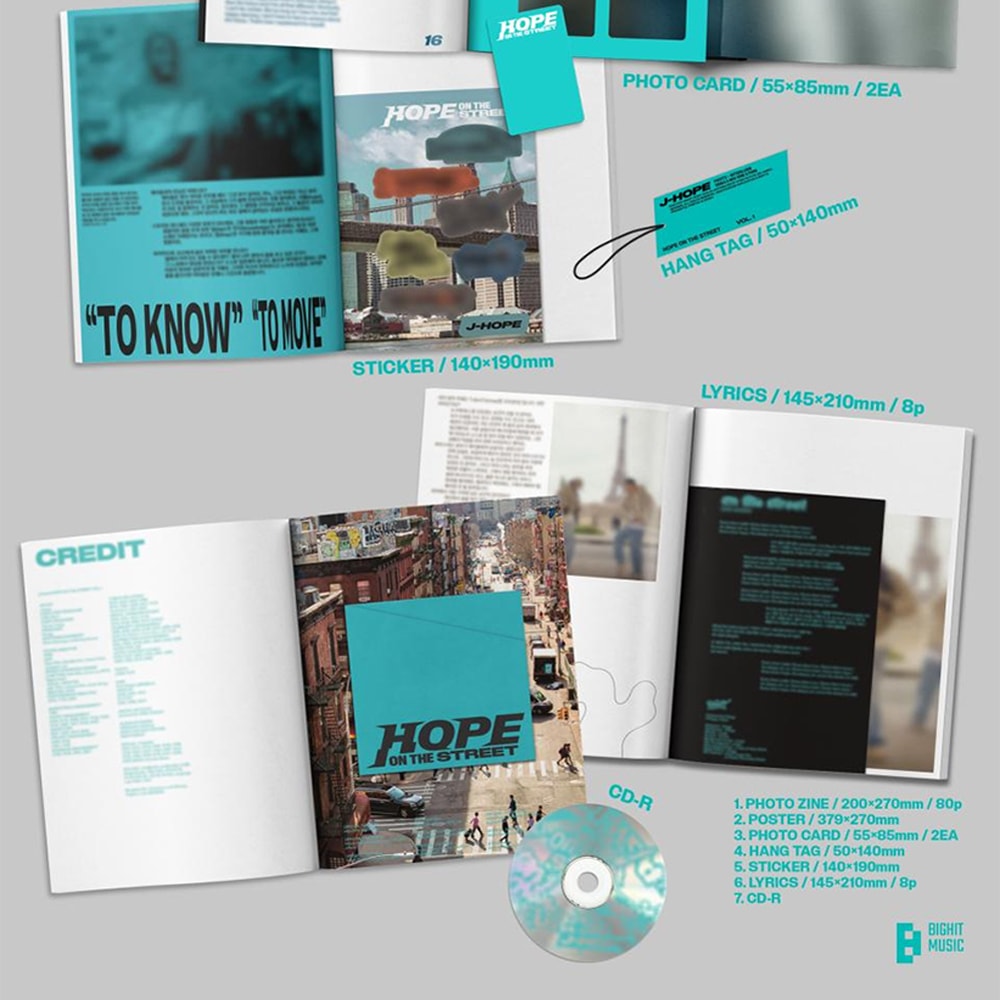 HOPE ON THE STREET VOL.1 Weverse 特典 特典付き】BTS j-hope - スペシャルアルバム 'HOPE ON THE