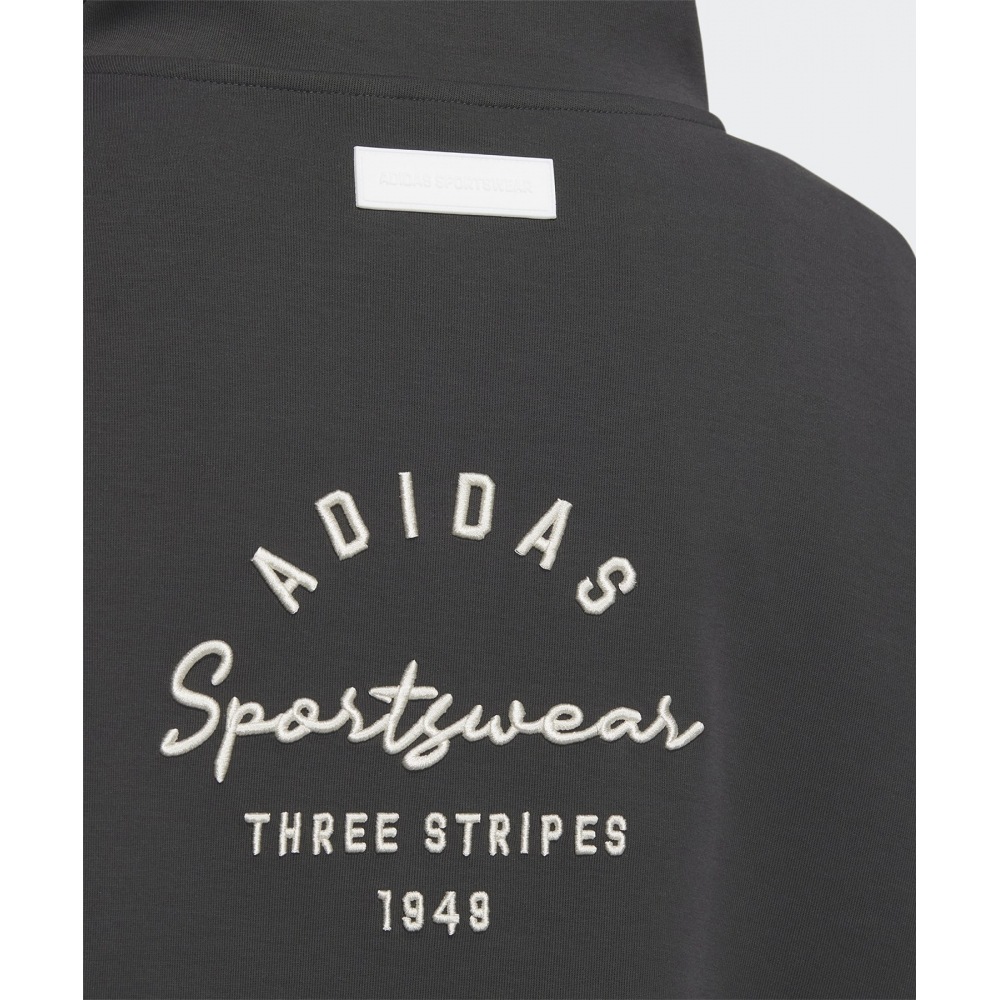 ADIDAS VERハーフハウススウェットシャツ - ブラック/IS7413