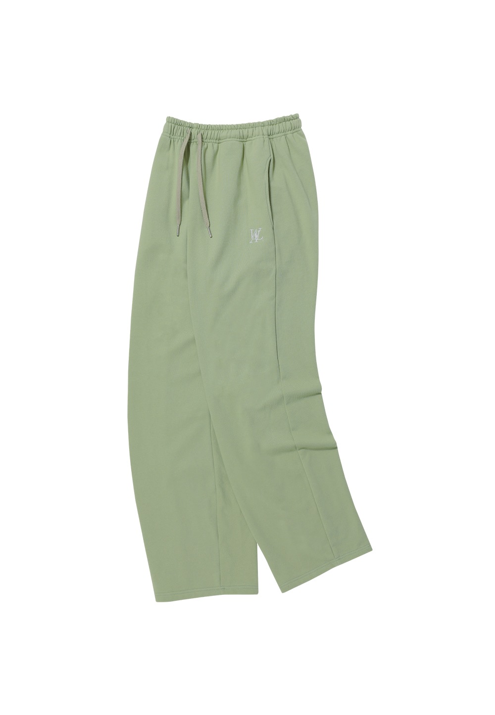 パンツ WOOALONG Signature relax wide pants LIGHT GREEN WL230JLP02U セール】WOOALONG(ウアロン)/Signature relax wide pants