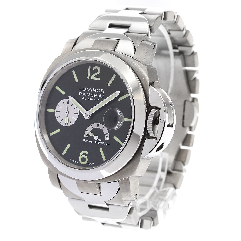 パネライ PANERAI PAM00171 ルミノール パワーリザーブ 自動巻き メンズ 良品 箱・保証書付き_904271【中古】 パネライ PANERAI PAM00171 ルミノール パワーリザーブ 自動巻き メンズ 良品 箱・保証書付き_904271【中古】