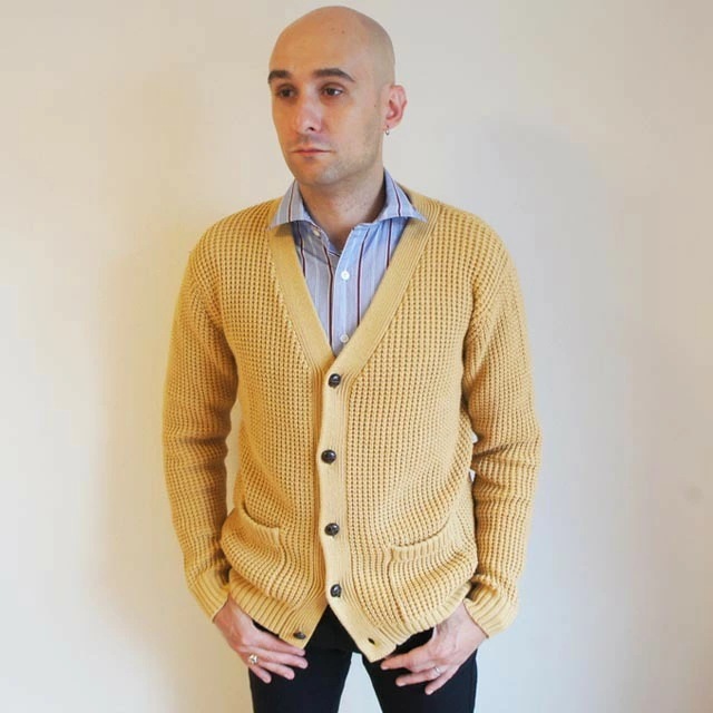 ネバートラスト ワッフルカーディガン ネバートラスト ワッフルカーディガン