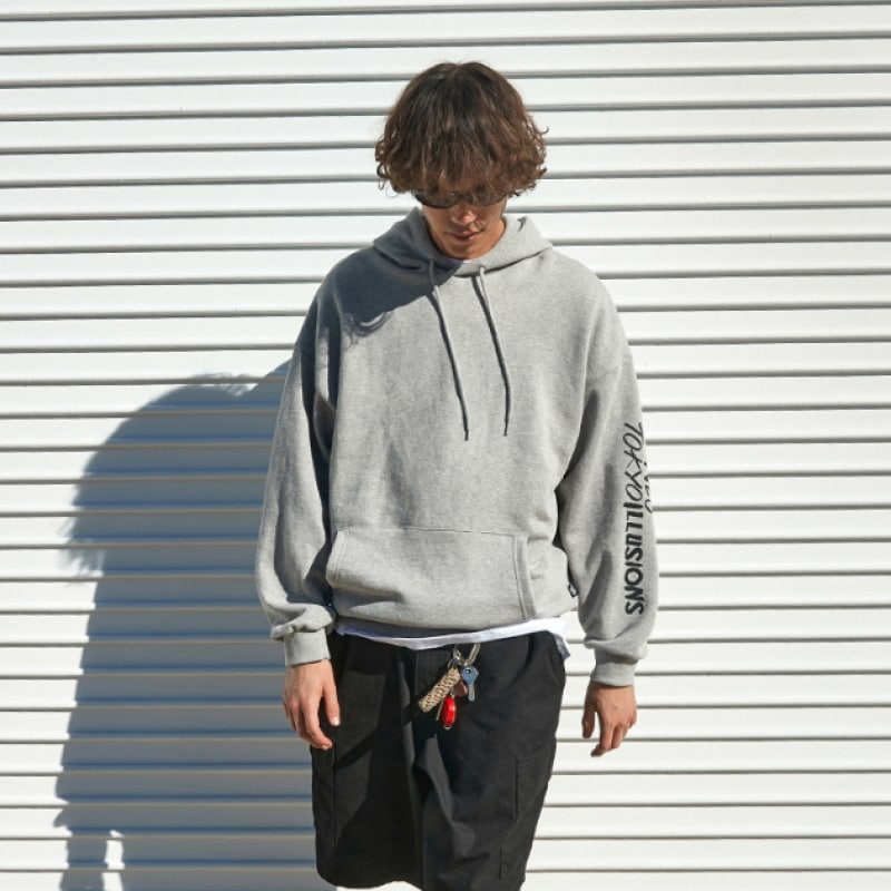 FLUKEイリューション2フードTシャツグレーFHT2029-Z