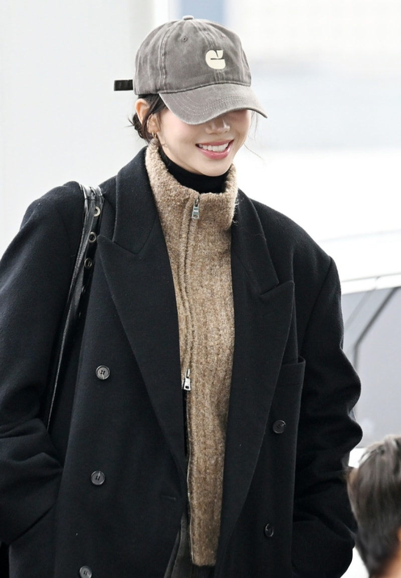 [AESPA KARINA] NEW LOGO WASHED CAP_6COLOR