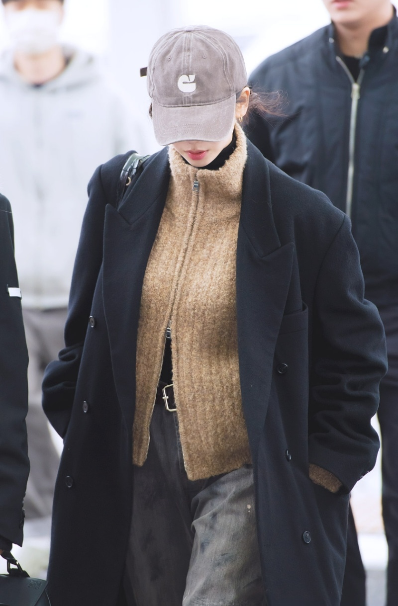 [AESPA KARINA] NEW LOGO WASHED CAP_6COLOR