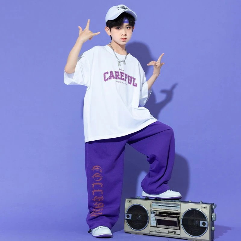 【お店がよく売れています】子供の街のダンスのファッション服の男の子のファッションのヒップホップのスーツの子供のhiphopの出演服のクールな女の子のジャズのダンスの服装