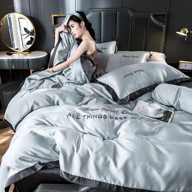 布団カバー 3点セット 4点セット 寝具カバー シーツセット掛け布団カバー ボックスシーツ 北欧風 刺繡 模造シルク 可爱 しまむら-布団カバー 防ダニ 防臭 洗える 布団カバー 3点セット 4点セット 寝具カバー シーツセット掛け布団カバー ボックスシーツ 北欧風 刺繡 模造シルク 可爱 しまむら-布団カバー 防ダニ 防臭 洗える