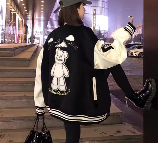 ユニフォーム風 レディース ジャケット アウター 上着 ミドル丈 長袖 スタンドカラー ベースボールカラー 異国風 厚手 ベルベット かわいい カジュアル おしゃれ かっこいい ラフ メンズライク ユニフォーム風 レディース ジャケット アウター 上着 ミドル丈 長袖 スタンドカラー ベースボールカラー 異国風 厚手 ベルベット かわいい カジュアル おしゃれ かっこいい ラフ メンズライク