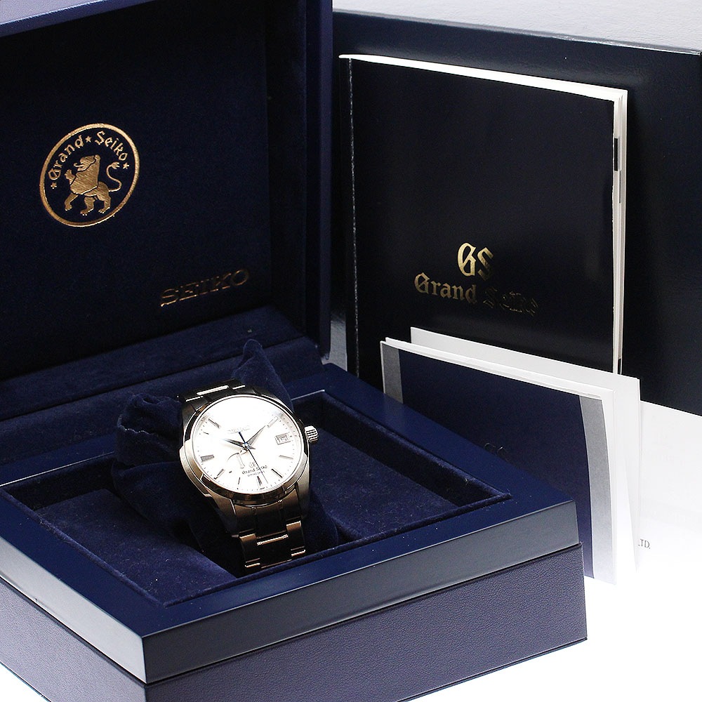 セイコー SEIKO SBGA011/9R65-0AE0 グランドセイコー デイト パワーリザーブ スプリングドライブ メンズ 箱・保証書付き_906924【中古】 セイコー SEIKO SBGA011/9R65-0AE0 グランドセイコー デイト パワーリザーブ スプリングドライブ メンズ 箱・保証書付き_906924【中古】