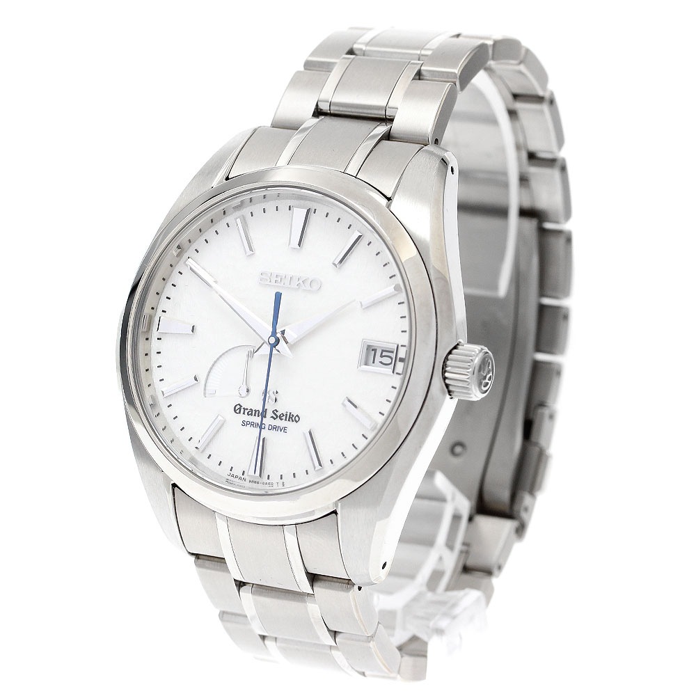 セイコー SEIKO SBGA011/9R65-0AE0 グランドセイコー デイト パワーリザーブ スプリングドライブ メンズ 箱・保証書付き_906924【中古】 セイコー SEIKO SBGA011/9R65-0AE0 グランドセイコー デイト パワーリザーブ スプリングドライブ メンズ 箱・保証書付き_906924【中古】