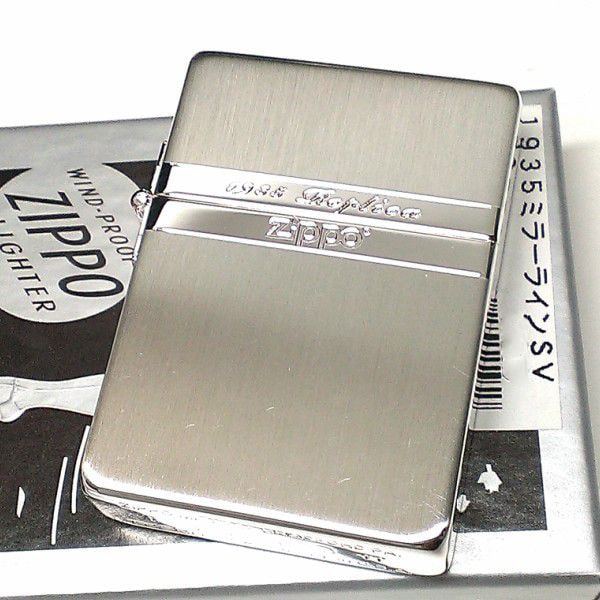 ZIPPO ライター ジッポ 1935 復刻レプリカ シルバー 燻し 3面アラベスク ダイアゴナルライン 3バレル 唐草 彫刻 アンティーク 角型 メンズ zippo ジッポーライター 1935 復刻レプリカ バーチカル アラベスク
