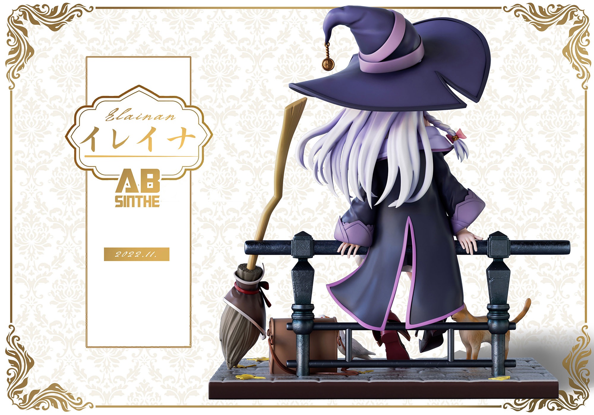 イレイナ フィギュア 1/6スケール 塗装済み完成品 ガレージキット A.B.S 限定販売 スタチュー イレイナ フィギュア 1/6スケール 塗装済み完成品 ガレージキット A.B.S 限定販売 スタチュー