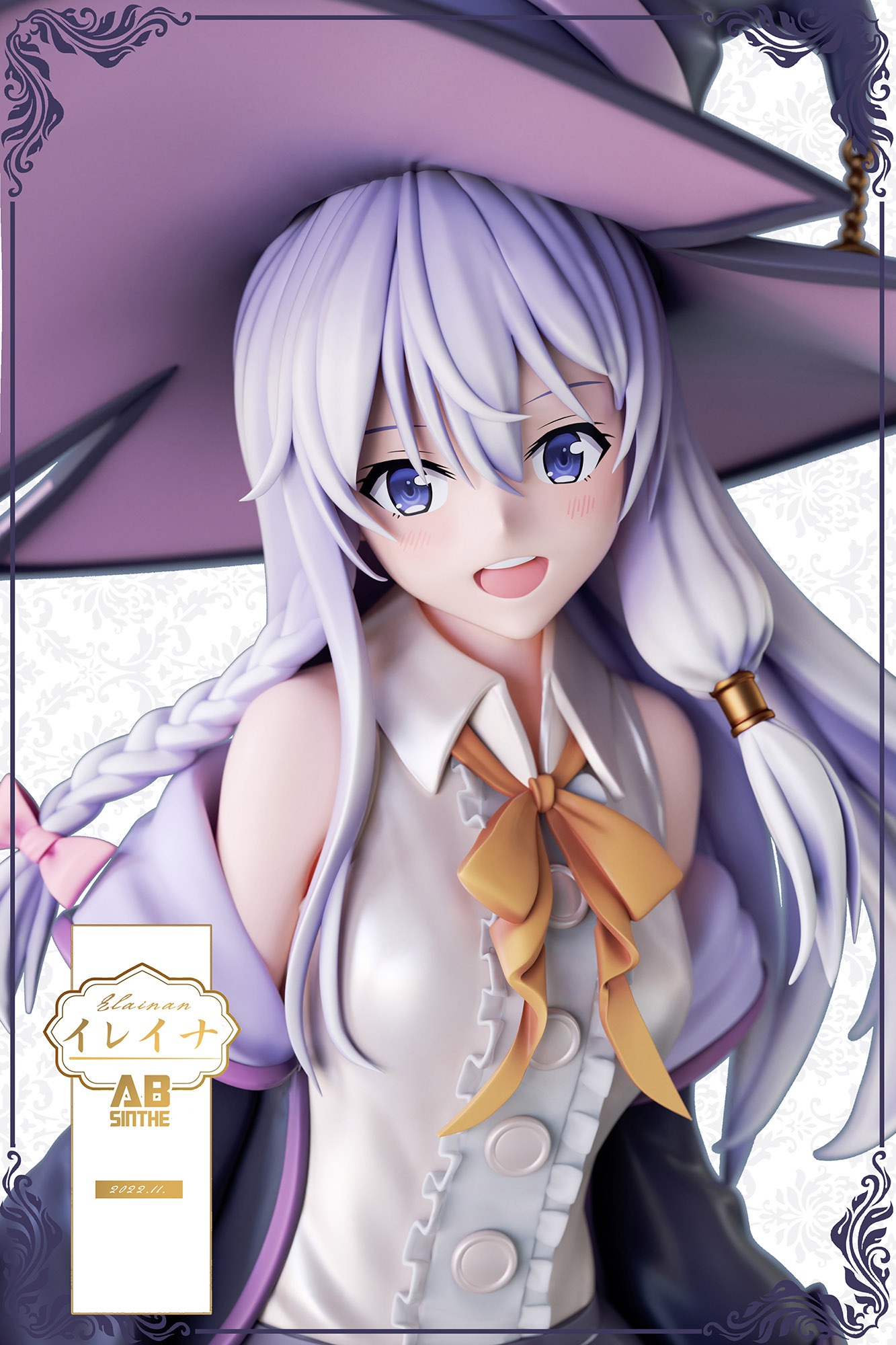 イレイナ フィギュア 1/6スケール 塗装済み完成品 ガレージキット A.B.S 限定販売 スタチュー イレイナ フィギュア 1/6スケール 塗装済み完成品 ガレージキット A.B.S 限定販売 スタチュー