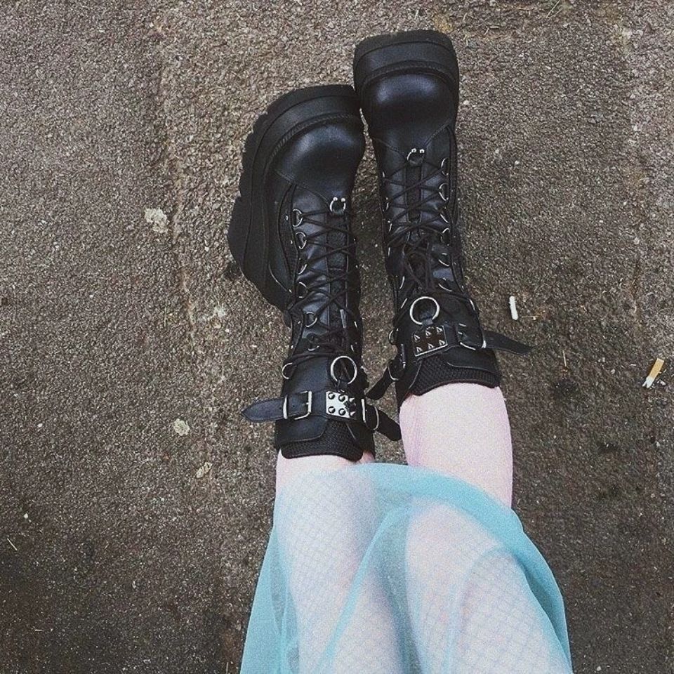 レディース レースアップブーツ 滑り止め おしゃれ 編み上げブーツ ハイヒール レースアップ ヒール ファッションシューズ 疲れない ブーツ 歩きやすい 靴 太めヒール