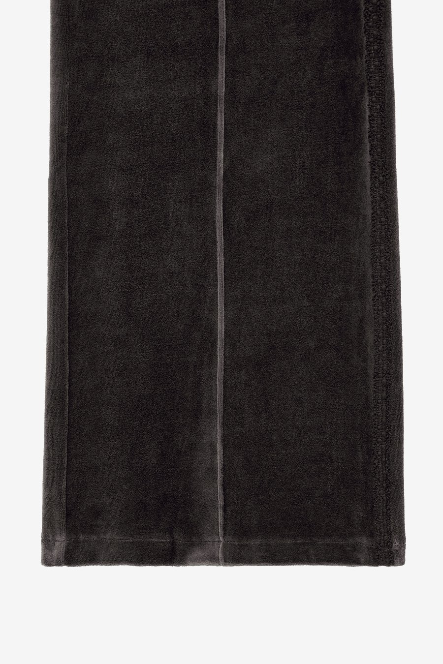 【INSILENCE】[WOMEN] VELVET WIDE PANTS : BROWN