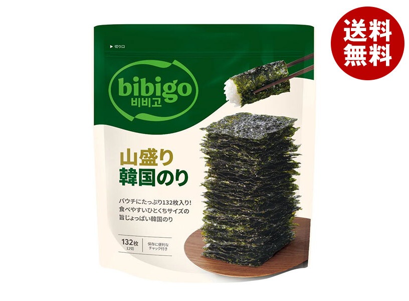 CJジャパン 山盛り韓国のり 12切(132枚)*20袋入*(2ケース) CJジャパン 山盛り韓国のり 12切(132枚)*20袋入*(2ケース)