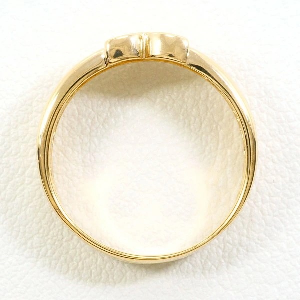 K18 18金 YG イエローゴールド リング 指輪 12号 ダイヤ 0.03 ジュエリー 中古 K18 18金 YG イエローゴールド リング 指輪 12号 ダイヤ 0.03 ジュエリー 中古