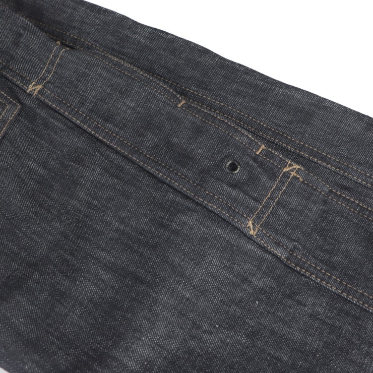 超美品 GUCCI グッチ スカート 091768 スカート 表記サイズ 40 コットンデニム ブラック タイト ひざ丈スカート ジーンズ 本物保証 中古