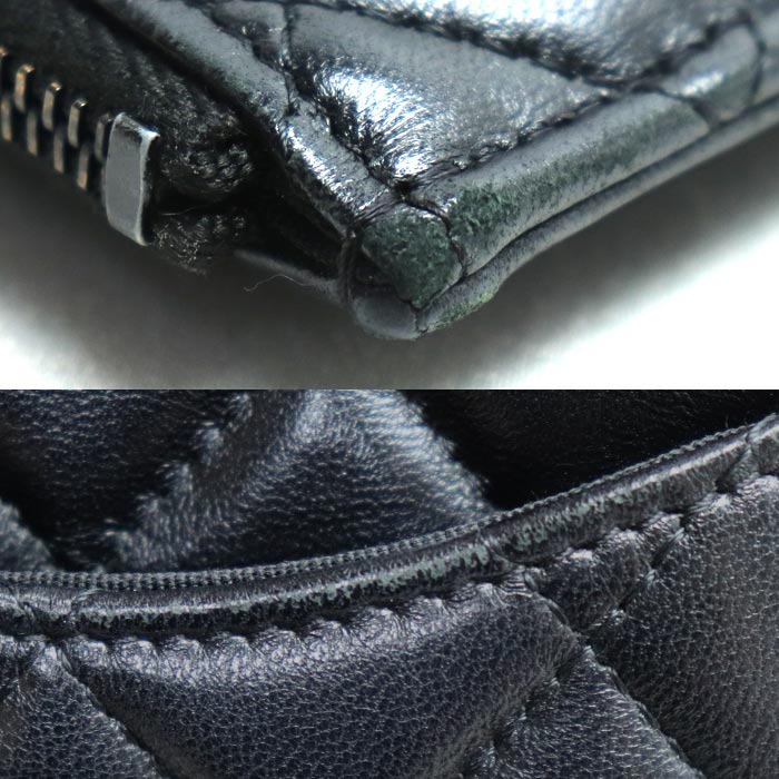 CHANEL シャネル カードケース フォン＆カードケース ブラック AP1652 レディース 中古