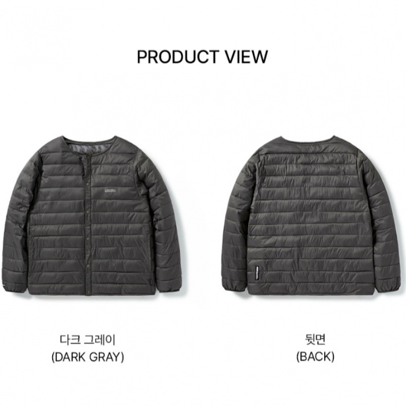 FLUKE フルークレイクアヌシー襟なし軽量パッド FPJ218 2色 W FLUKE フルークレイクアヌシー襟なし軽量パッド FPJ218 2色 W