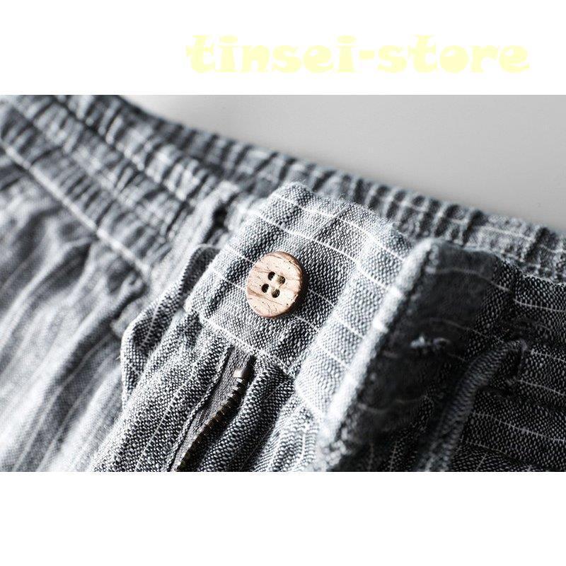 新モデル発売 リネンパンツ メンズ イージーパンツ 麻 ストライプ テーパードパンツ カジュアルパンツ 亜麻 ボトムス 夏 薄手 利用可能なポイント 新モデル発売 リネンパンツ メンズ イージーパンツ 麻 ストライプ テーパードパンツ カジュアルパンツ 亜麻 ボトムス 夏 薄手 利用可能なポイント