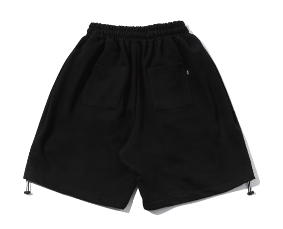 CPGN STUDIO】 Bermuda Three-Tuck Balloon Sweatpants ショート