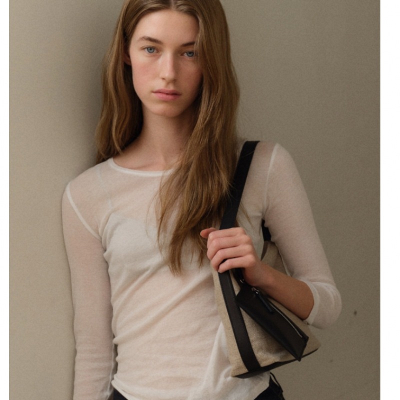 ROH ソウルミニパルピーホーボーバッグジュートブラック ROH ソウルミニパルピーホーボーバッグジュートブラック