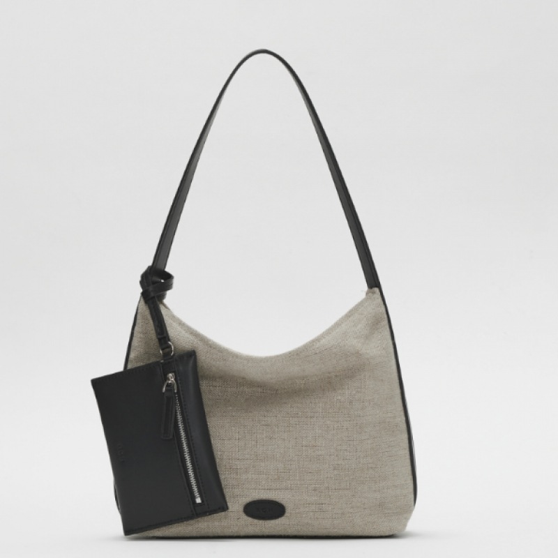 ROH ソウルミニパルピーホーボーバッグジュートブラック ROH ソウルミニパルピーホーボーバッグジュートブラック