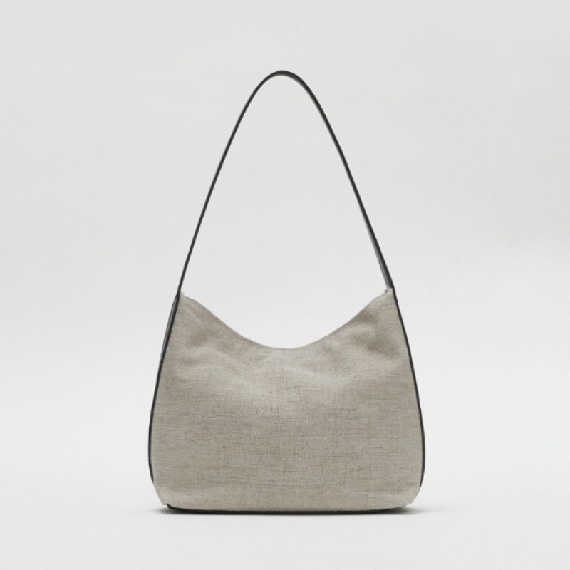 ROH ソウルミニパルピーホーボーバッグジュートブラック ROH ソウルミニパルピーホーボーバッグジュートブラック