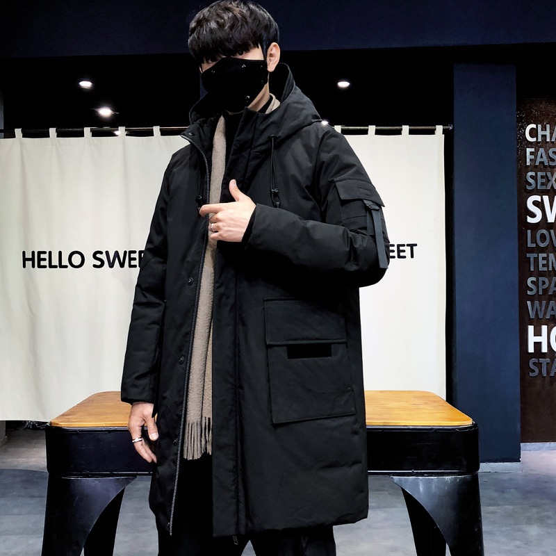 中綿コート メンズ 中綿ジャケット ロング丈 フード付き 冬アウター 立ち襟 防寒 厚手 暖か シンプル ゆったり 冬服 通勤 おしゃれ アウトドア