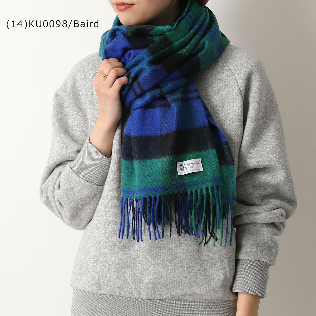 JOHNSTONS OF ELGIN ジョンストンズ マフラー WA56 レディース カシミヤ 大判 ストール チェック柄 wa000056 カラー20色 JOHNSTONS OF ELGIN ジョンストンズ マフラー WA56 レディース カシミヤ 大判 ストール チェック柄 wa000056 カラー20色