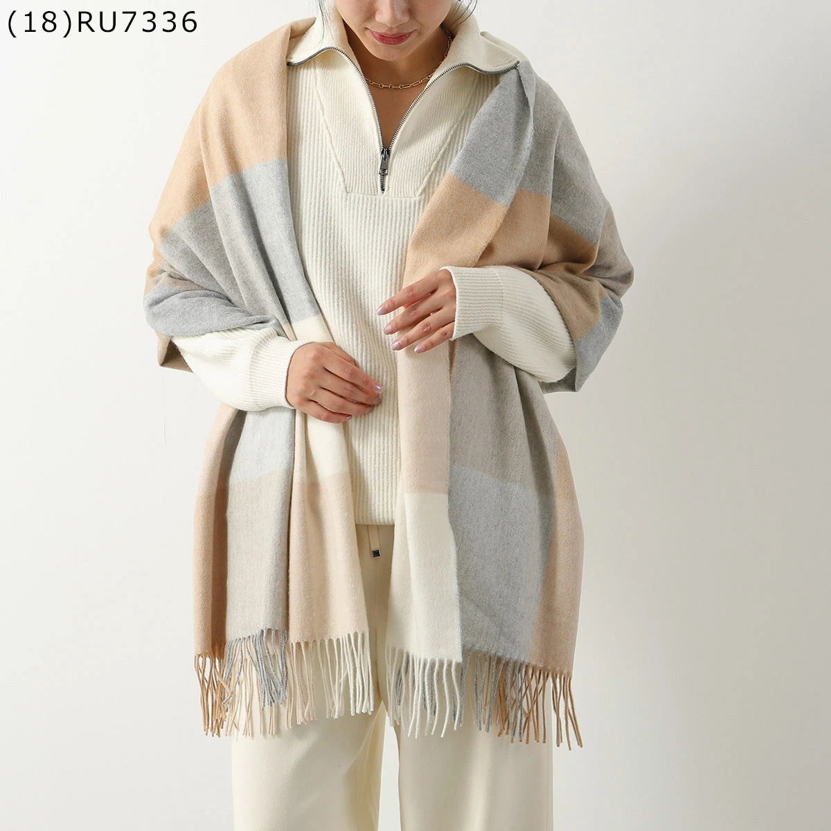 JOHNSTONS OF ELGIN ジョンストンズ マフラー WA56 レディース カシミヤ 大判 ストール チェック柄 wa000056 カラー20色 JOHNSTONS OF ELGIN ジョンストンズ マフラー WA56 レディース カシミヤ 大判 ストール チェック柄 wa000056 カラー20色