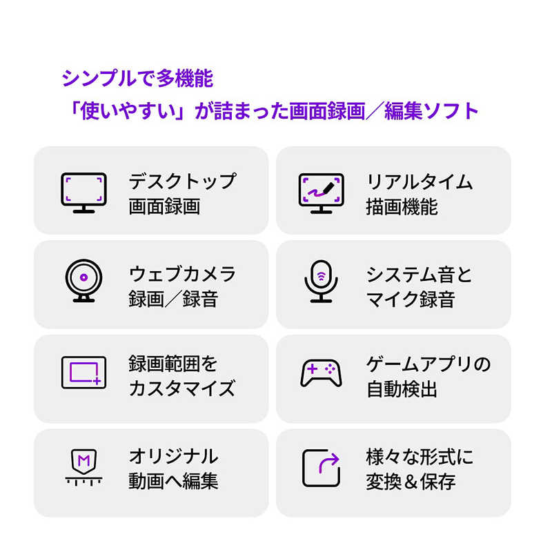 ワンダーシェアーソフトウェア　DemoCreator ［Windows用］　DemoCreator