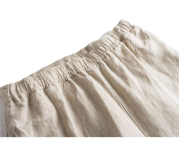リネンワイドパンツ レディース リネンパンツ ワイドパンツ 無地 ガウチョ 麻 亜麻 タック ロング丈 九分丈 ゆったり スカンツ パンツ ボトムス レディース ガウチョ 9分丈 2023 春 夏 お