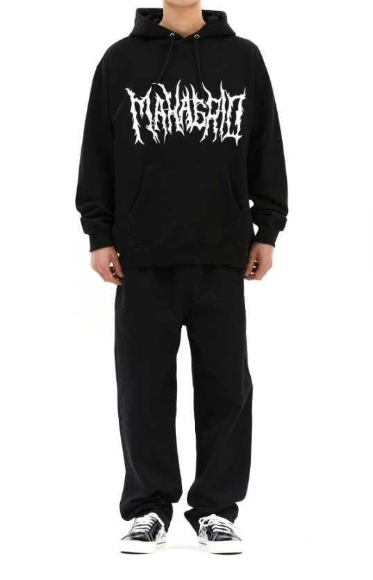 [mahagrid] GOTH LOGO HOODIE pattayablatt.com