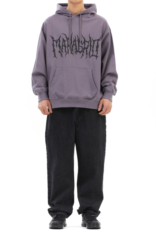 [mahagrid] GOTH LOGO HOODIE pattayablatt.com