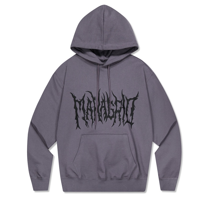 [mahagrid] GOTH LOGO HOODIE pattayablatt.com