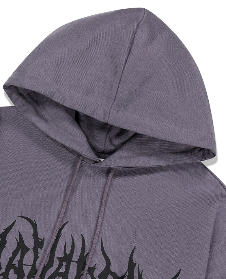 [mahagrid] GOTH LOGO HOODIE pattayablatt.com
