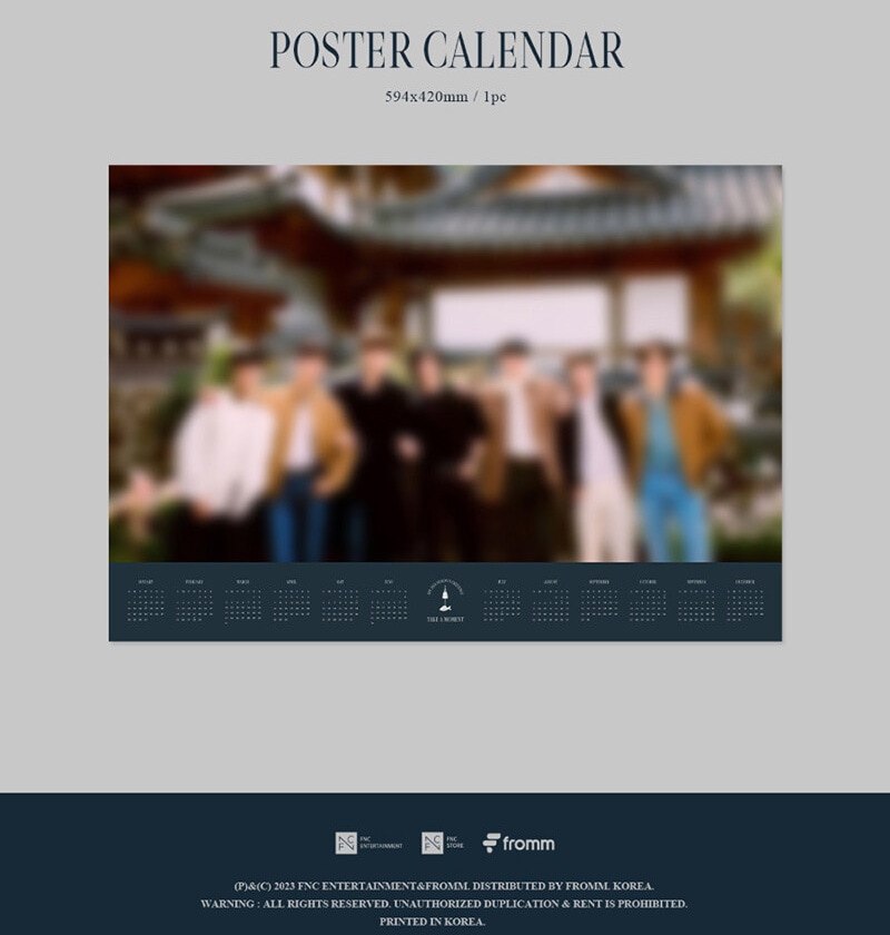 【少量入荷】SF9 2024 シーズングリーティング [TAKE A MOMENT] ( season greeting / シーグリ / 公式グッズ / エスエフナイン)