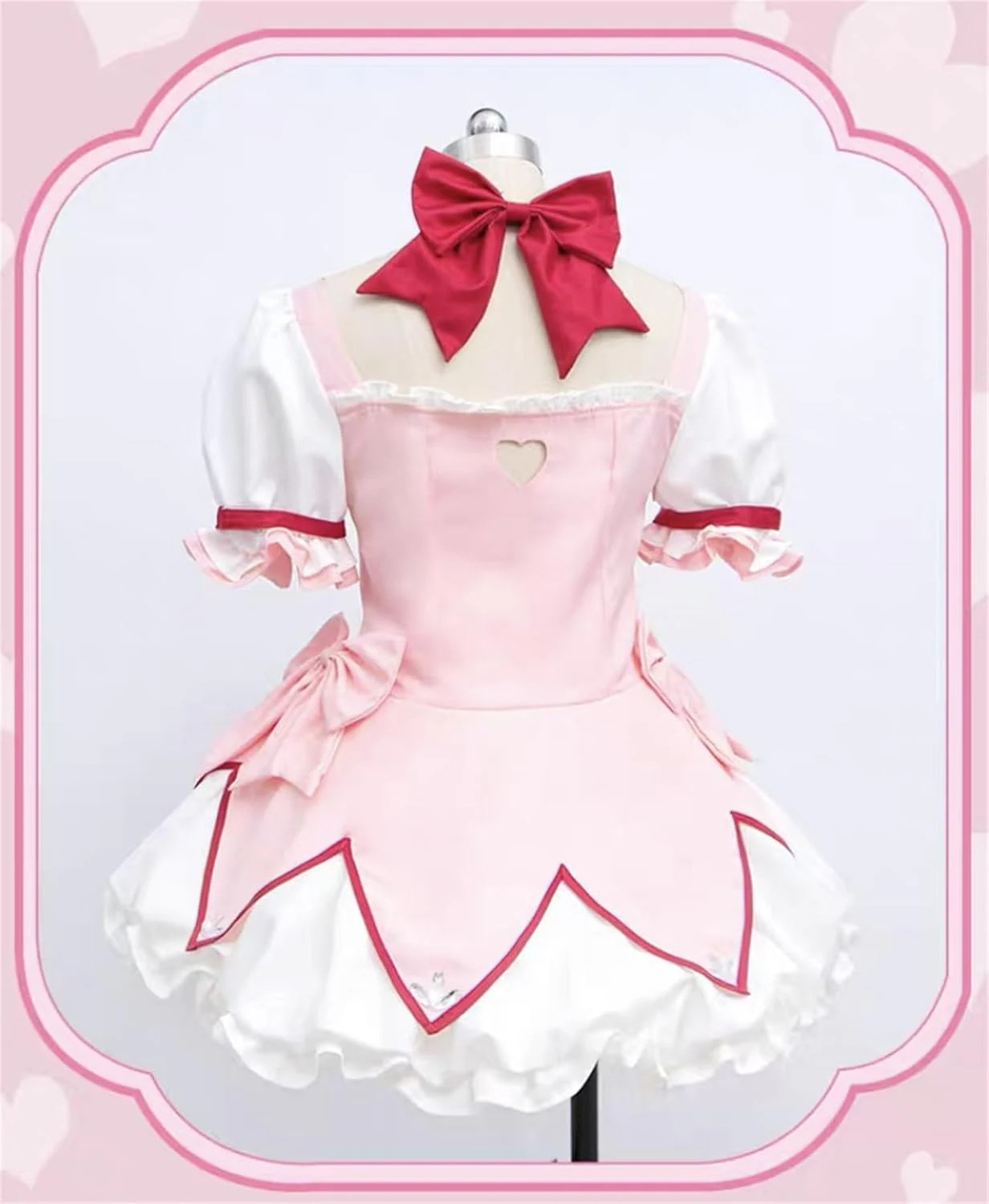 魔法少女まどかマギカ コスプレ衣装 鹿目まどか コスチューム ウィッグ 靴 道具追加可能 舞台装 演出服 文化祭 イベント 撮影 パーティー 魔法少女まどかマギカ コスプレ衣装 鹿目まどか コスチューム ウィッグ 靴 道具追加可能 舞台装 演出服 文化祭 イベント 撮影 パーティー