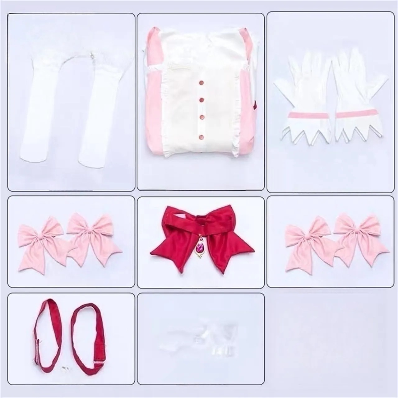 魔法少女まどかマギカ コスプレ衣装 鹿目まどか コスチューム ウィッグ 靴 道具追加可能 舞台装 演出服 文化祭 イベント 撮影 パーティー 魔法少女まどかマギカ コスプレ衣装 鹿目まどか コスチューム ウィッグ 靴 道具追加可能 舞台装 演出服 文化祭 イベント 撮影 パーティー