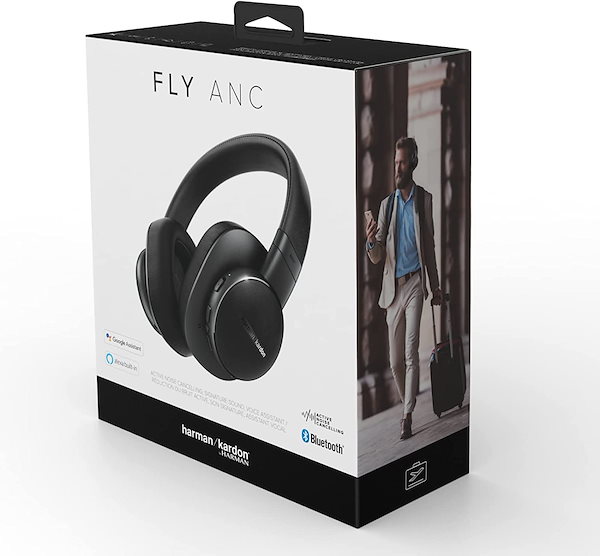 新品 Harman Kardon ハーマンカードン ヘッドホン FLY ANC - ヘッドフォン