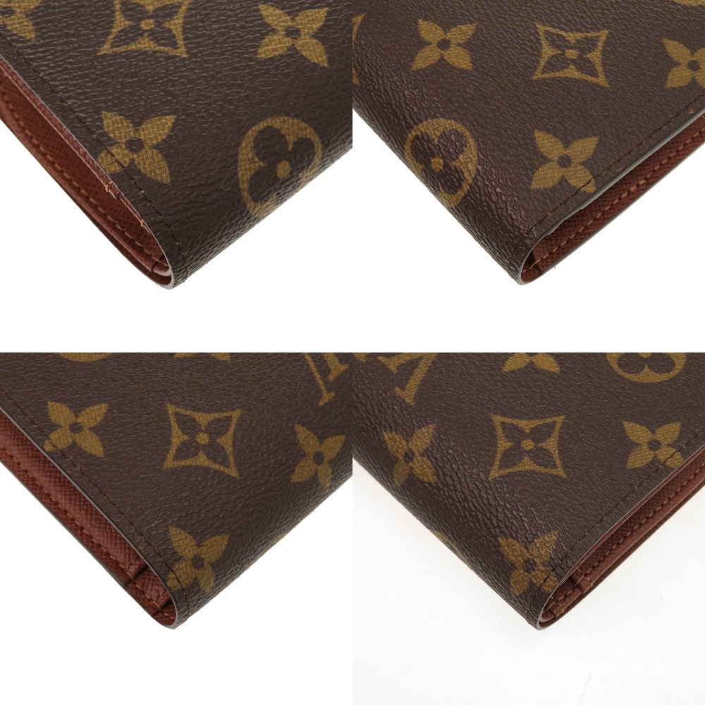 美品 ポルト モネ ビエ ヴィエノワ モノグラム M61663 二つ折り財布 モノグラムキャンバス ブラウン LV 0568【中古】 レディース 美品 ポルト モネ ビエ ヴィエノワ モノグラム M61663 二つ折り財布 モノグラムキャンバス ブラウン LV 0568【中古】 レディース