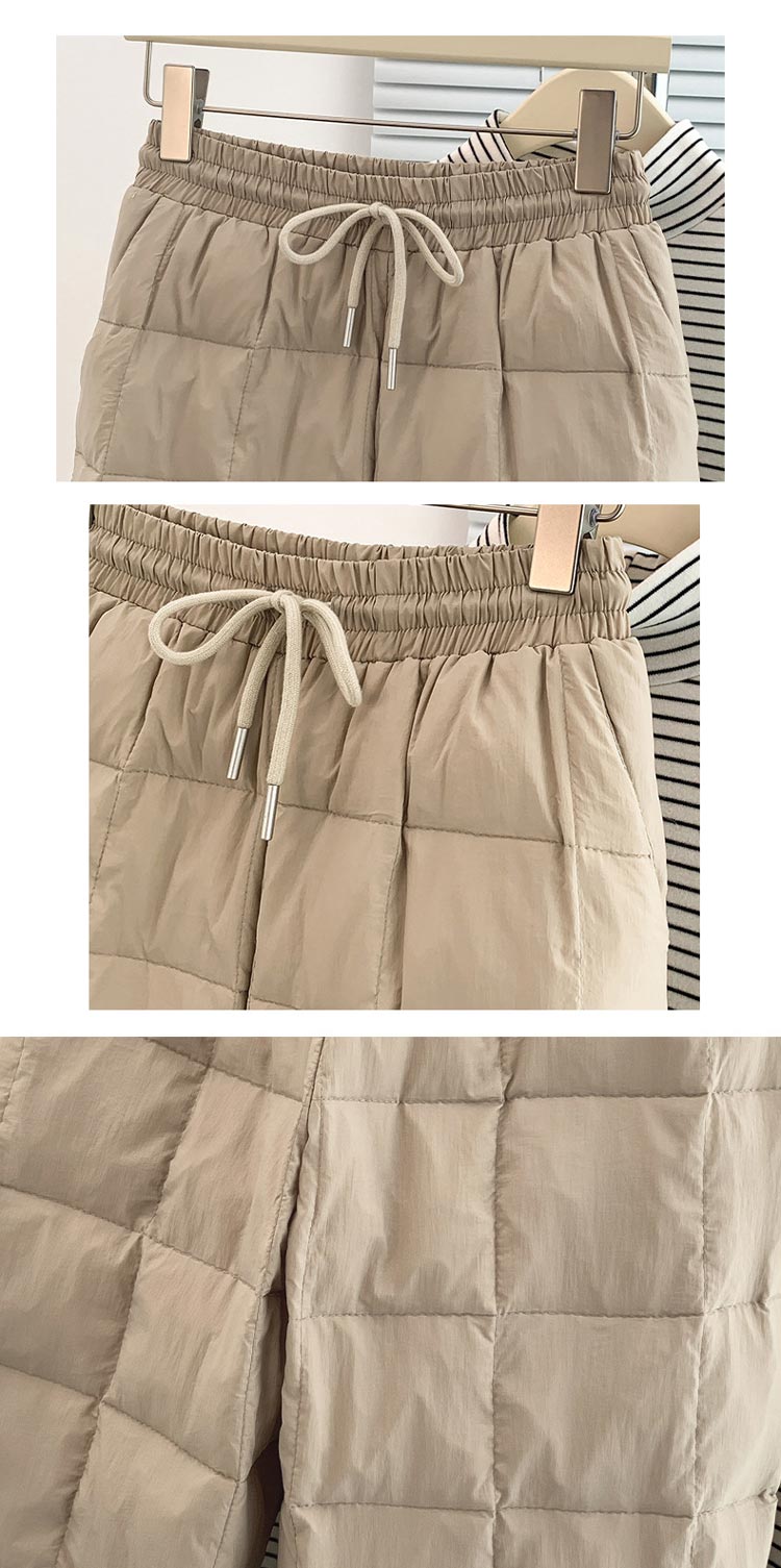 中綿パンツ レディースダウン綿パンツ 軽量 真冬 防寒ズボン ボトムス 防寒パンツ 長ズボン 防寒 ズボン 保温性抜群 ジョガーパンツ キルティング パンツ ロング丈 ウエストゴム ハイウエスト