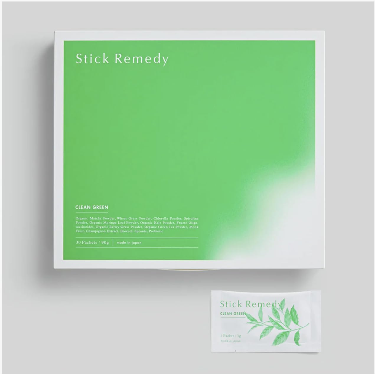 【体軽くスッキリ毎日】スティックレメディ クリーングリーン 7包 青汁 デトックス ビタミンB12 ケール スピルリナ 大麦若葉 モリンガ 有機 抹茶 緑茶 粉末 栄養機能食品 Stick Reme 【体軽くスッキリ毎日】スティックレメディ クリーングリーン 7包 青汁 デトックス ビタミンB12 ケール スピルリナ 大麦若葉 モリンガ 有機 抹茶 緑茶 粉末 栄養機能食品 Stick Reme