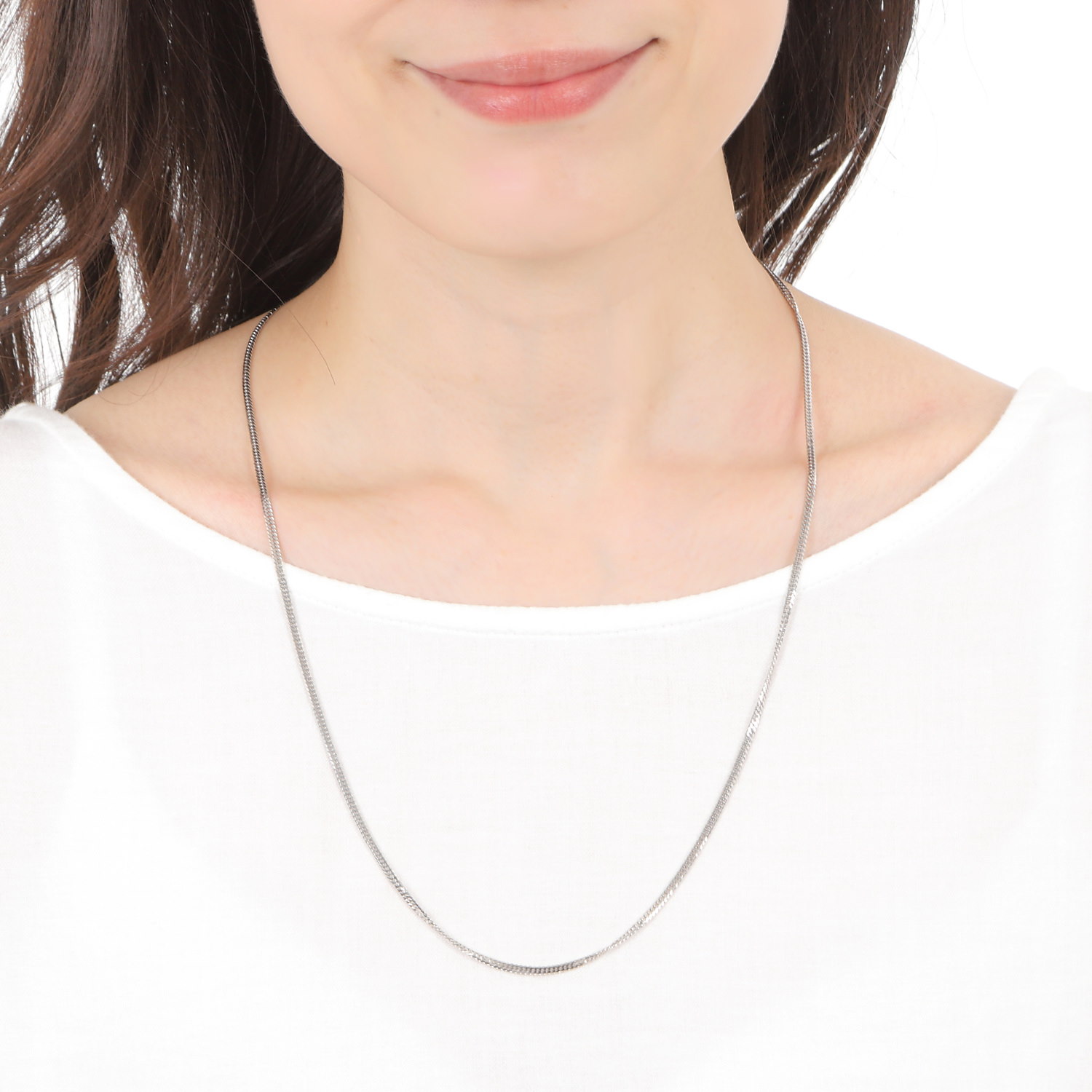 プラチナ 喜平ネックレス 6面ダブル 11g 60cm チェーン 造幣局検定マーク刻印入 プラチナ 喜平ネックレス 6面ダブル 11g 60cm チェーン 造幣局検定マーク刻印入