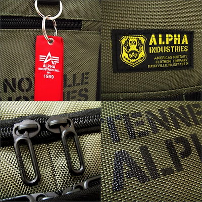 超激安お得 ALPHA INDUSTRIES アルフ : バッグ・雑貨 セール特価